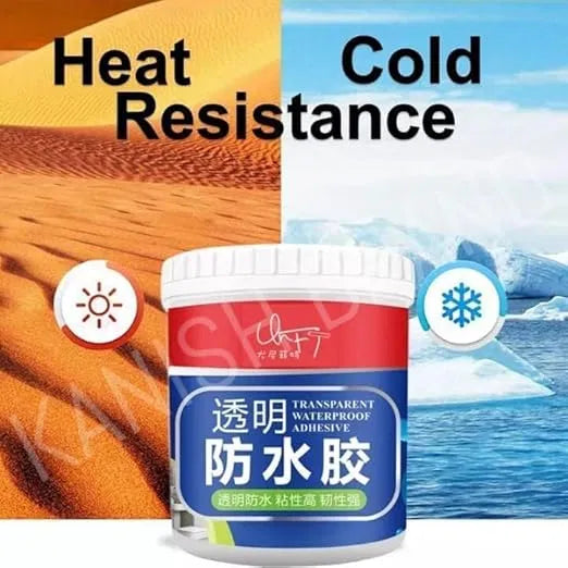 Waterproof Glue, Waterproof Insulating Sealant, Transparent Repair Leak Waterproof Adhesive (Cash on delivery) 50% Discount