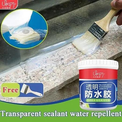 Transparent Waterproof Glue Plus Brush (Cash on delivery) 50% Discount
