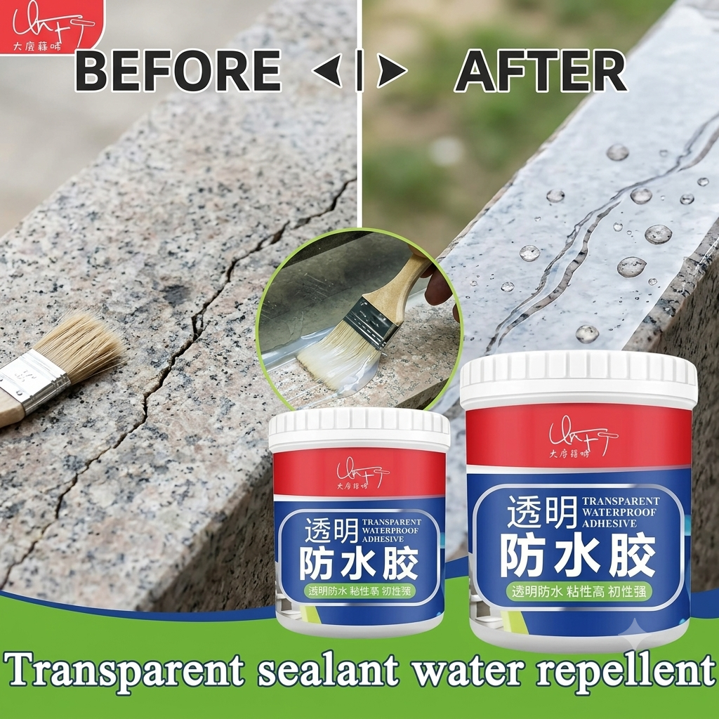 Waterproof Glue, Waterproof Insulating Sealant, Transparent Repair Leak Waterproof Adhesive (Cash on delivery) 50% Discount